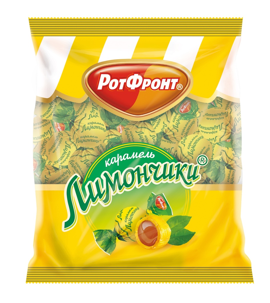 Caramel "Лимончики" (карамель) 1/250gr 20pc /Uniconf 01/  01_01_0220