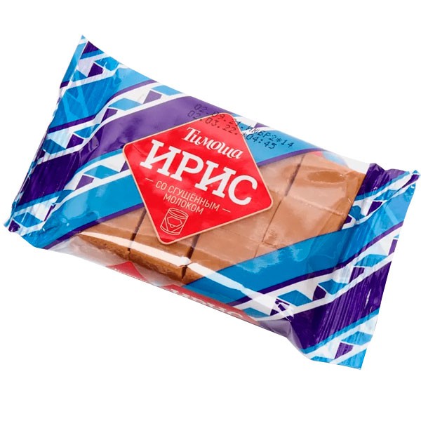 Caramel Iris Ирис Тиражный "Сгущеное Молоко" 1/100gr 30pc /Timosha 14/  01_14_0010
