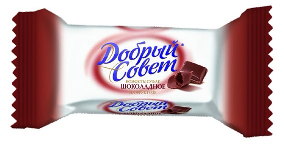 Chocolate sweets Суфле "Добрый Совет" шоколадное на фруктозе (конфеты) 3kg /Uniconf 01/  03_01_0360