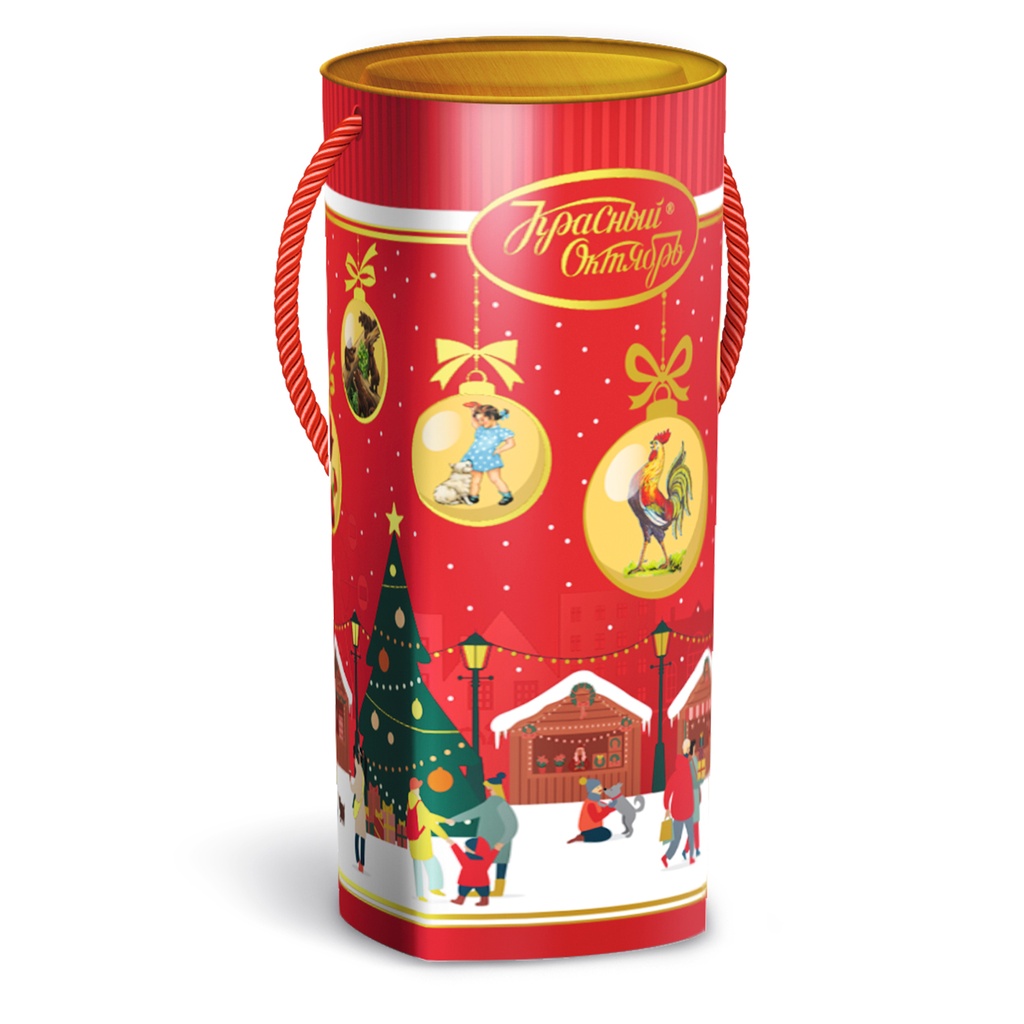 New Year Gift #10 Красный Октябрь Вкусные моменты счастья 1/300gr 11pc ОК24474 /Uniconf 01/  04_99_0010