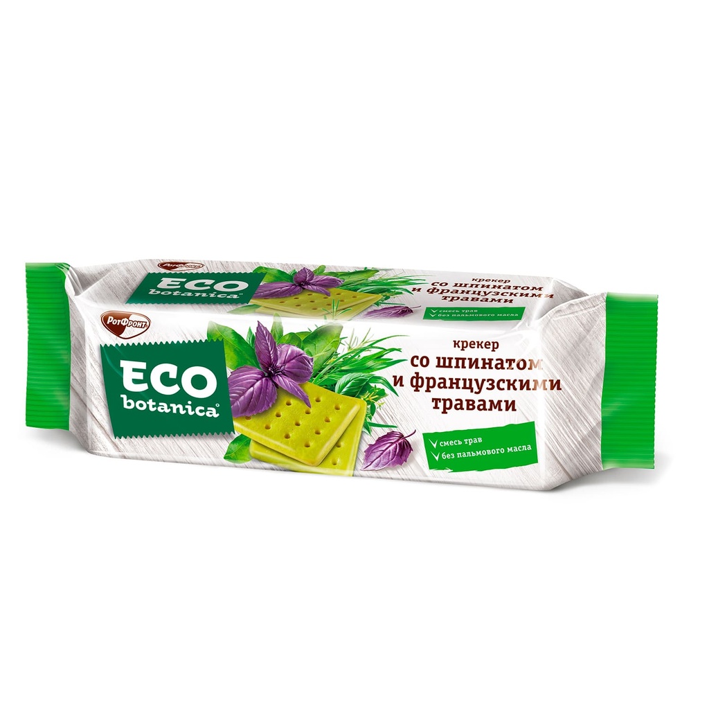 Cookies Neo-botanica Крекер с Шпинат и французские травы 1/200gr 20pc /Uniconf 01/  09_01_0162
