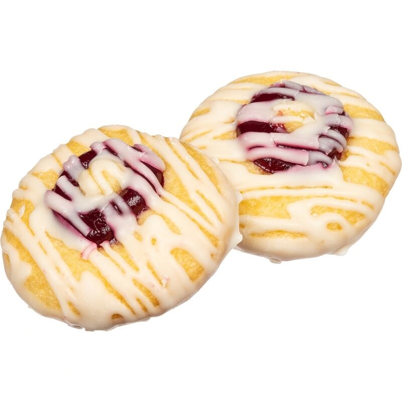 Biscuits Печенье "Сладяша" вишневый в белой глазури 2kg /Ostankino 26/  09_26_0066