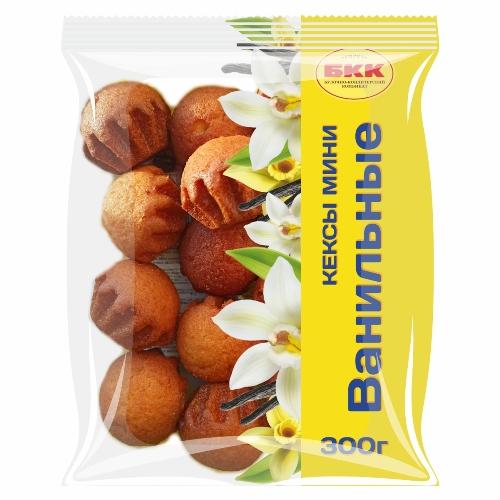 Biscuits Кексы мини Ванильные 1/300gr 12pc /BKK 57/   09_57_0020