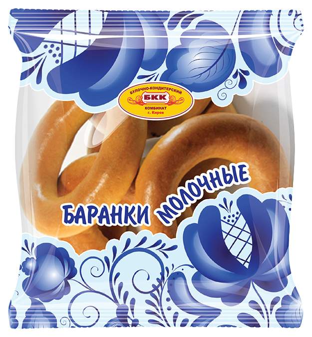 Bublik Bread Rings Баранки "БКК" Молочные  1/315gr 10pc /BKK 57/  16_57_0011