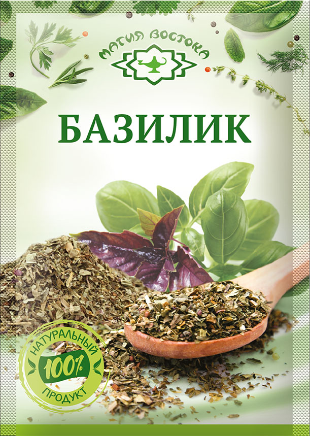 Seasonings 23487 Базилик 1/007gr 35pc /Magiya Vostoka 27/    20_27_0030