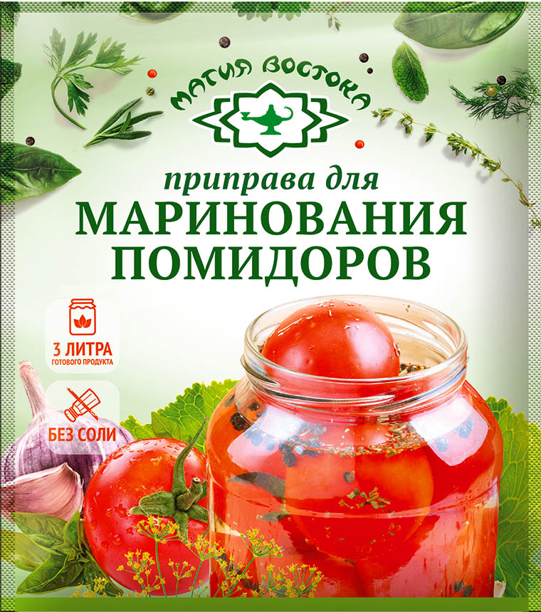Seasonings M22317 Приправа для маринования помидоров 1/20gr 20pc /Magiya Vostoka 27/   20_27_0271