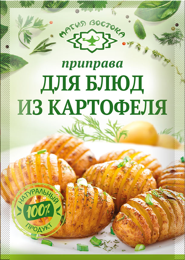 Seasonings 23446 Приправа для картофеля 1/015gr 40pc  /Magiya Vostoka 27/   20_27_0280