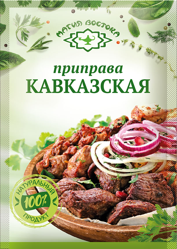 Seasonings 23497 Приправа Кавказская 1/015gr 40pc /Magiya Vostoka 27/   20_27_0550