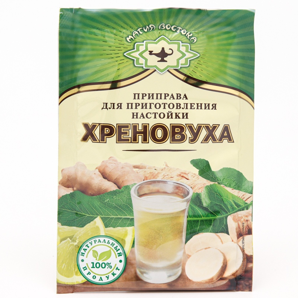 Seasonings M23511 Приправа для приготовления настойки "Хреновуха" 1/20gr 25pc /Magiya Vostoka 27/   20_27_0616