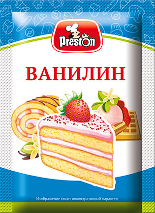 Seasonings 33394 Ванилин 1/1,5gr 100pc /Magiya Vostoka 27/   20_27_0630