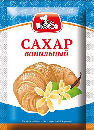 Seasonings 33328 Ванильный сахар 1/0,015gr 40pc /Magiya Vostoka 27/   20_27_0640