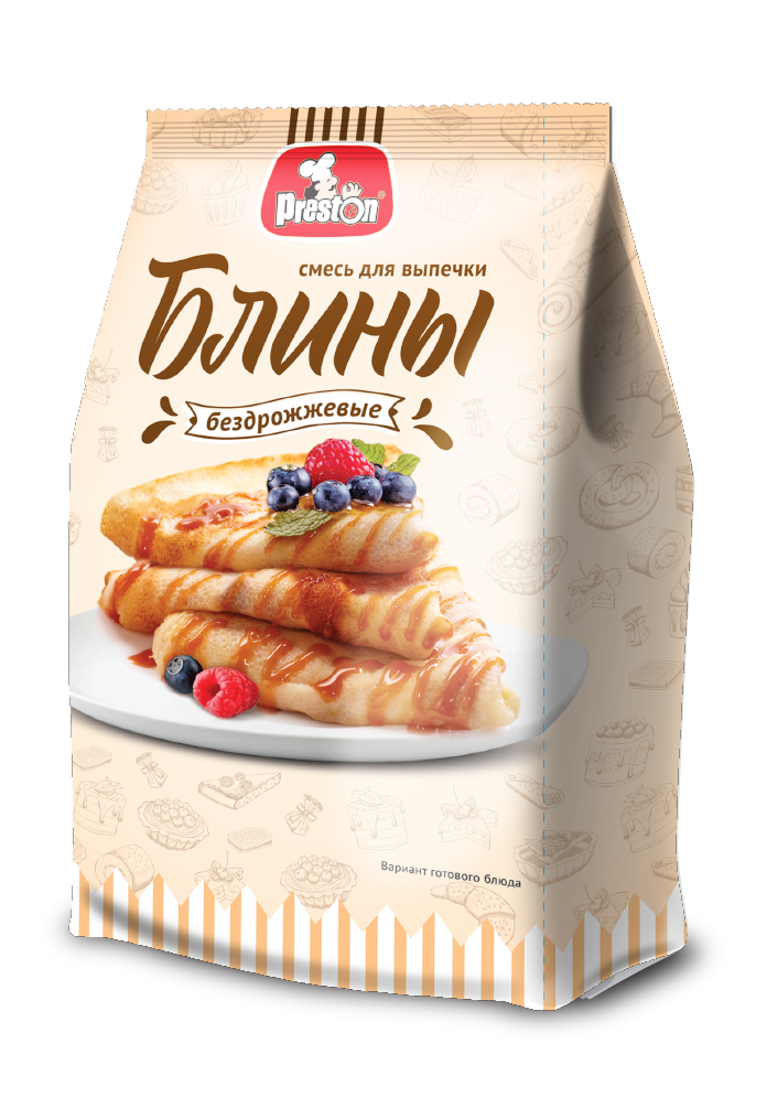 Baking mix М39249 Смесь для выпечки блинов "Preston" 1/300gr 6pc /Magiya Vostoka 27/   21_27_0264