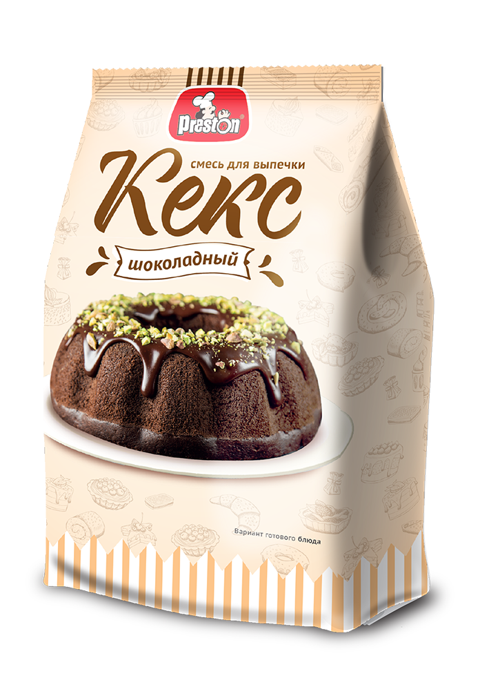 Baking mix Preston M39272 Смесь для выпечки "Кекс Шоколадный" "Preston" 1/300gr 7pc /Magiya Vostoka 27/   21_27_0272