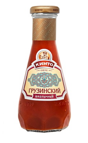 Tomato sauce "Кинто" Соус томатный "Шашлычный грузинская кухня"  1/305gr 6pc /Darsil 29/   23_29_0110