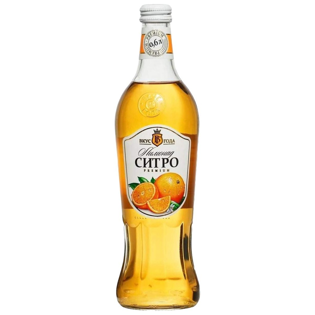 Soft drincks carbonated "Ситро" 1/1L 6pc /Vkus Goda 33   27_33_0020
