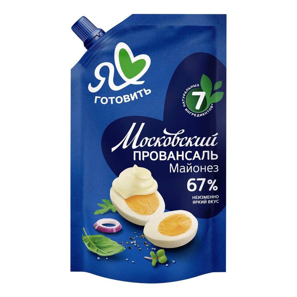 Mayonnaise Майонез Московский провансаль Классический 1/374g 20pc /AO Жировой Комбинат 35/  28_35_0020
