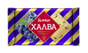 Caramel Халва подсолнечная с изюмом 1/250gr 20pc /Timosha 14/  07_14_0200