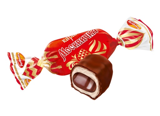 [01_01_0320] Caramel in chocolate "Москвичка" (карамель в шоколаде) 5kg /Uniconf 01/  01_01_0320
