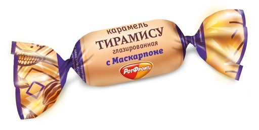 [01_01_0420] Caramel "Рот Фронт Тирамису" (карамель с шоколадно-ореховой начинкой) 5kg /Uniconf 01/  01_01_0420