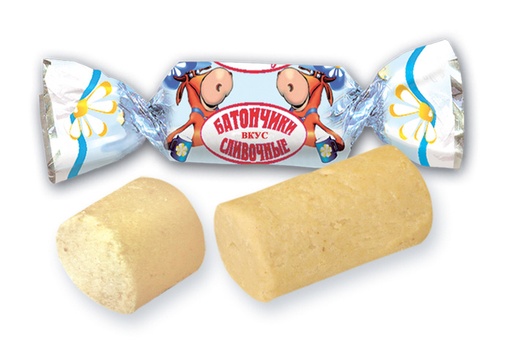 [01_01_0660] Caramel soft Батончики сливочные (конфеты) 3kg /Uniconf 01/  01_01_0660
