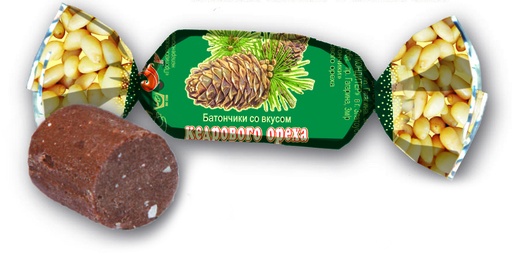 [01_01_0681] Caramel soft С кедровым орехом (батончик) 6kg /Uniconf 01/  01_01_0681