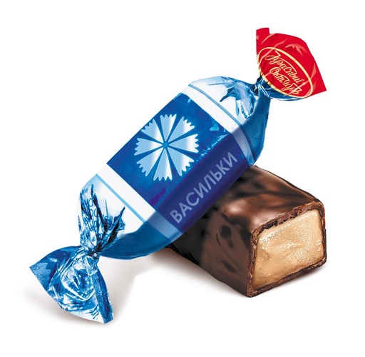 [03_01_0240] Chocolate sweets "Васильки" (конфеты) 7kg /Uniconf 01/  03_01_0240