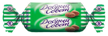 [03_01_0330] Chocolate sweets "Добрый Совет" батончик с орехами на фруктозе (конфеты) 3kg /Uniconf 01/  03_01_0330