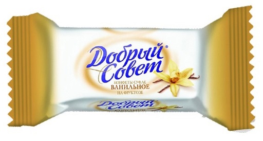 [03_01_0350] Chocolate sweets Суфле "Добрый Совет" ванильное на фруктозе (конфеты) 3kg /Uniconf 01/  03_01_0350