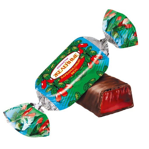 [03_01_0390] Chocolate sweets Желейные со вкусом  барбариса (конфеты) 3kg /Uniconf 01/  03_01_0390
