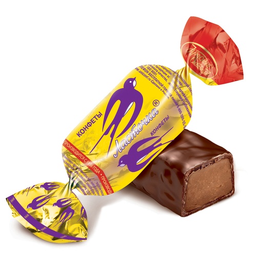 [03_01_0620] Chocolate sweets "Ласточка" (конфеты) 6kg /Uniconf 01/  03_01_0620