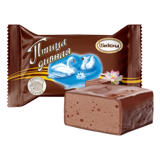 [03_02_0132] Chocolate sweets "Птица дивная" с шоколадной начинкой  (конфеты) 4kg  /Akkond 02/  03_02_0132