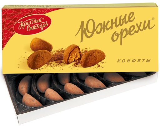 [04_01_0370] Sweet in boxes "Южные орехи" 1/145gr 32pc /Uniconf 01/  04_01_0370