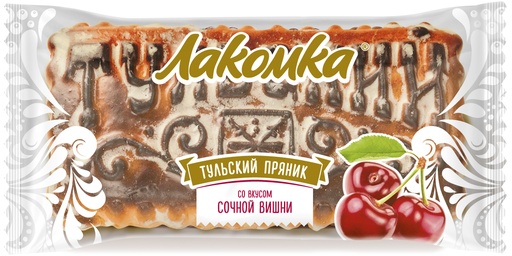 [12_01_0115] Gingerbread Пряник "Тульский" вишня 1/140gr 30pc /Uniconf 01/  12_01_0115