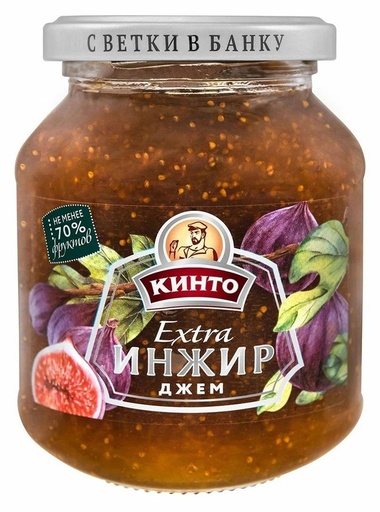 [19_29_0020] Jam Джем инжир «КИНТО» 1/400gr 6pc /Darsil 29/   19_29_0020