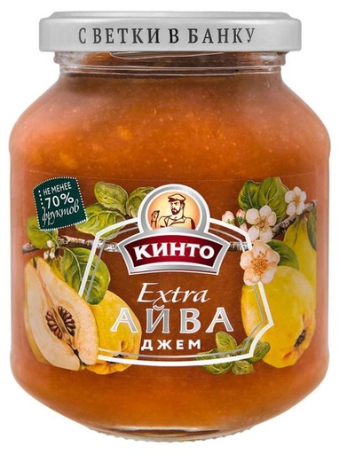 [19_29_0022] Jam Джем айва «КИНТО» 1/400gr 6pc /Darsil 29/   19_29_0022