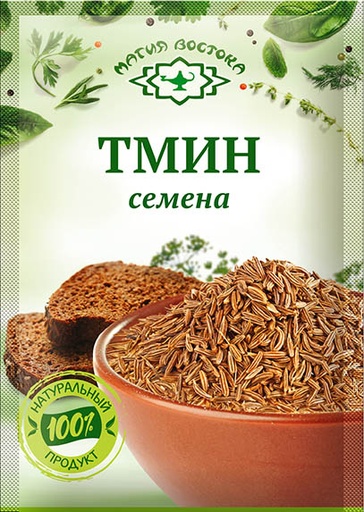 [20_27_0174] Seasonings M03832 Тмин целый 1/10gr 40pc /Magiya Vostoka 27/   20_27_0174