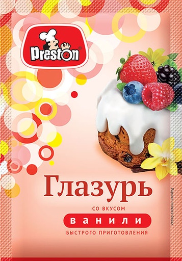 [20_27_0660] Seasonings 58501 Глазурь с ванилином 1/050gr 20pc /Magiya Vostoka 27/   20_27_0660