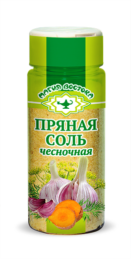 [20_27_0821] Salt&Seasonings M34189 Соль чесночная 1/130gr 10pc /Magiya Vostoka 27/   20_27_0821