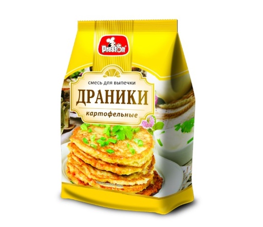 [21_27_0261] Baking mix Preston M39260 Смесь для выпечки картофельных драников "Preston" 1/200gr 8pc /Magiya Vostoka 27/   21_27_0261