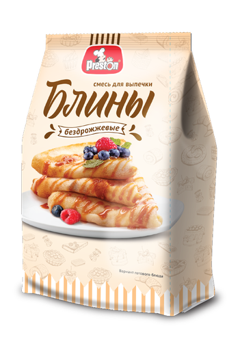 [21_27_0264] Baking mix М39249 Смесь для выпечки блинов "Preston" 1/300gr 6pc /Magiya Vostoka 27/   21_27_0264