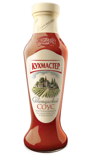 [23_28_0020] Sauce Соус "Кухмастер Татарский" 1/300gr 8pc /Kuhmaster 28/   23_28_0020