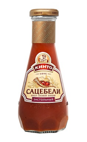 [23_29_0010] Tomato sauce "Кинто" Соус томатный "Сацебели застольный" 1/300gr 6pc /Darsil 29/   23_29_0010