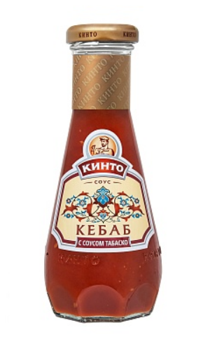 [23_29_0040] Tomato sauce "Кинто" Соус томатный "КЕБАБ" 1/300gr 6pc /Darsil 29/   23_29_0040