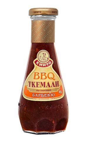 [23_29_0081] Sauce "Кинто" Соус фруктовый "Ткемали фруктовый барбекю" 1/300gr 6pc /Darsil 29/   23_29_0081