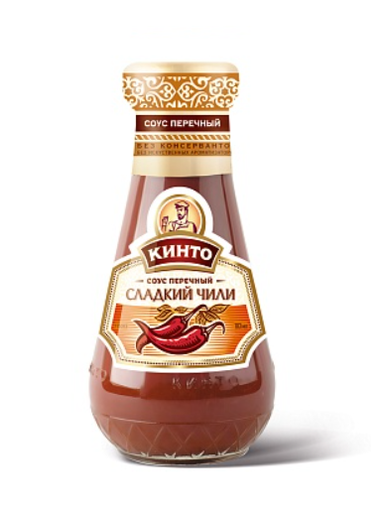[23_29_0133] Sauce "Кинто" Соус cладкий "Чили" мини 1/183gr 6pc /Darsil 29/   23_29_0133