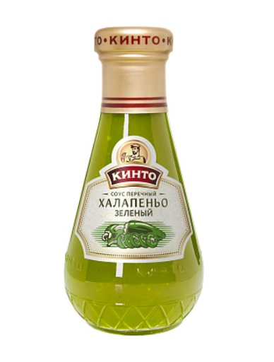 [23_29_0135] Sauce "Кинто" Соус перечный "Халапеньо зеленый" 1/190gr 6pc /Darsil 29/   23_29_0135