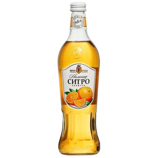 [27_33_0020] Soft drincks carbonated "Ситро" 1/1L 6pc /Vkus Goda 33   27_33_0020