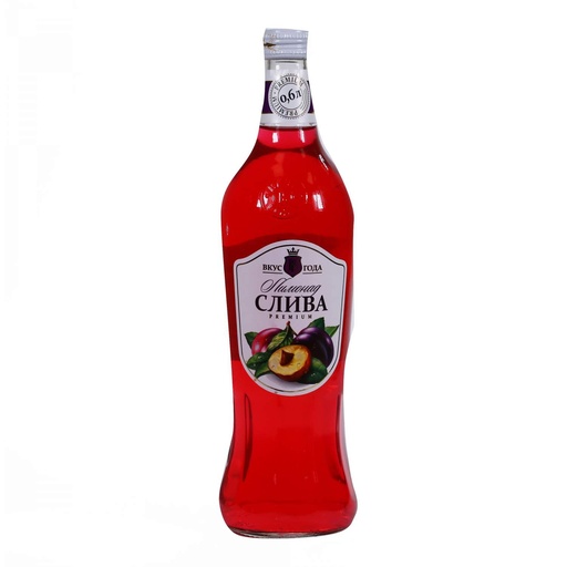 [27_33_0070] Soft drincks carbonated "Слива" 1/1L 6pc /Vkus Goda 33   27_33_0070