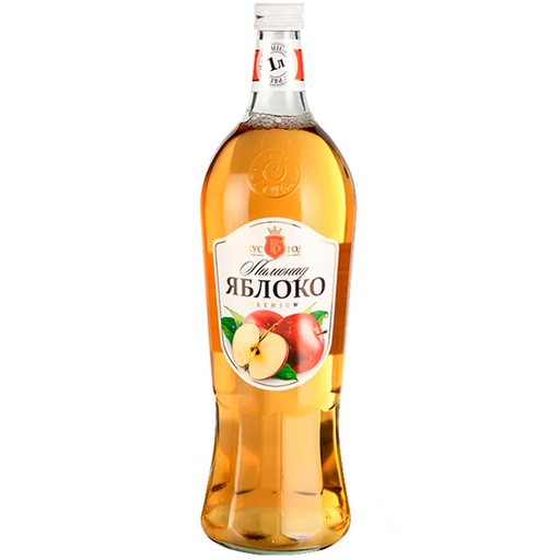 [27_33_0080] Soft drincks carbonated "Яблоко" 1/1L 6pc /Vkus Goda 33   27_33_0080