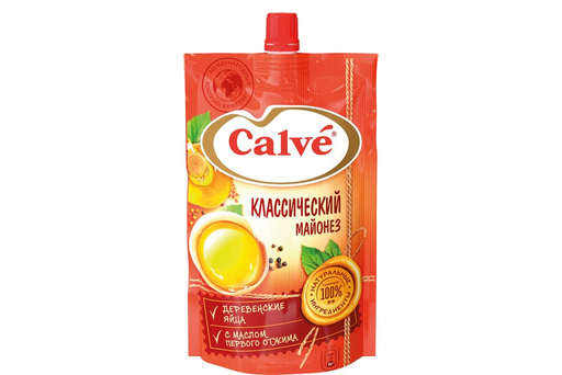 [28_60_0011] Mayonnaise  Майонез  (Calve) классический 50% РМТ008 1/700gr 15pc /Calve 60/  28_60_0011